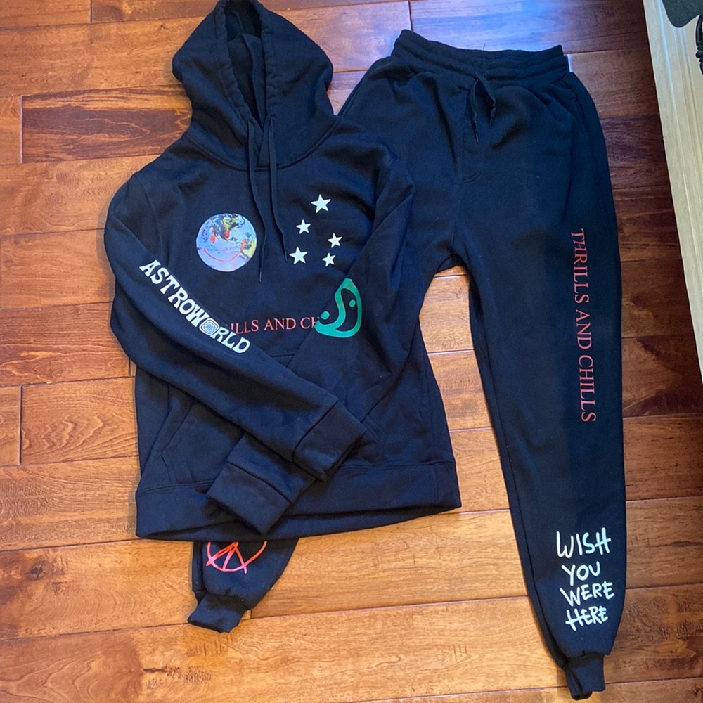 Astroworld Hoodie + Sweatpants Bundle